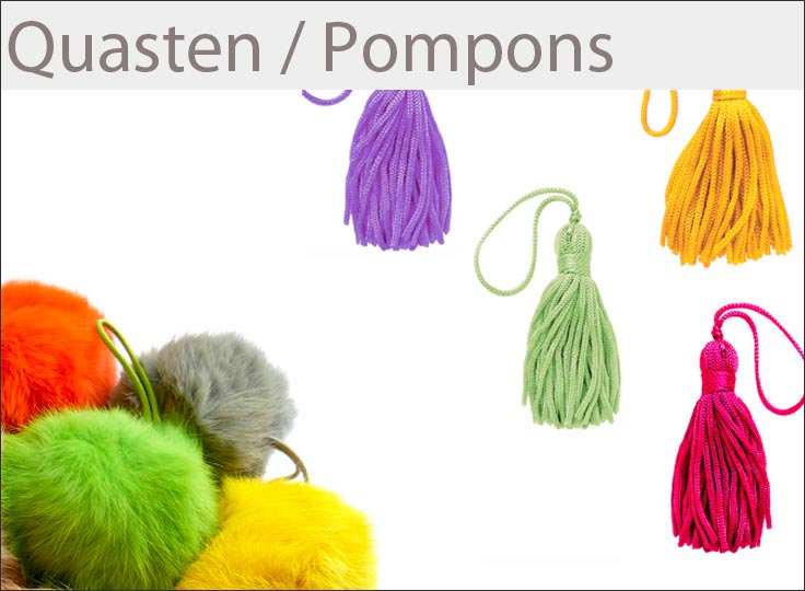 Quasten / Pompons günstig online kaufen auf paillettenshop.de