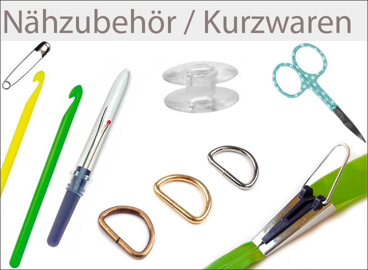 Nähzubehör und Kurzwaren günstig online kaufen auf paillettenshop.de