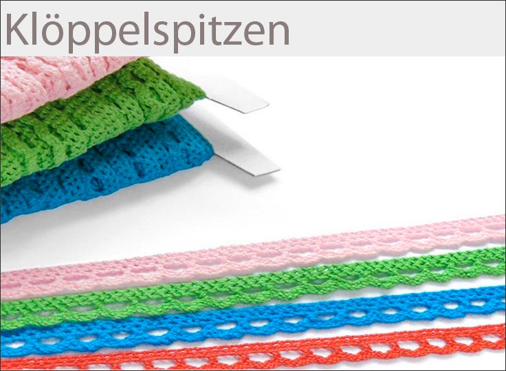 Klöppelspitzen online kaufen auf paillettenshop.de