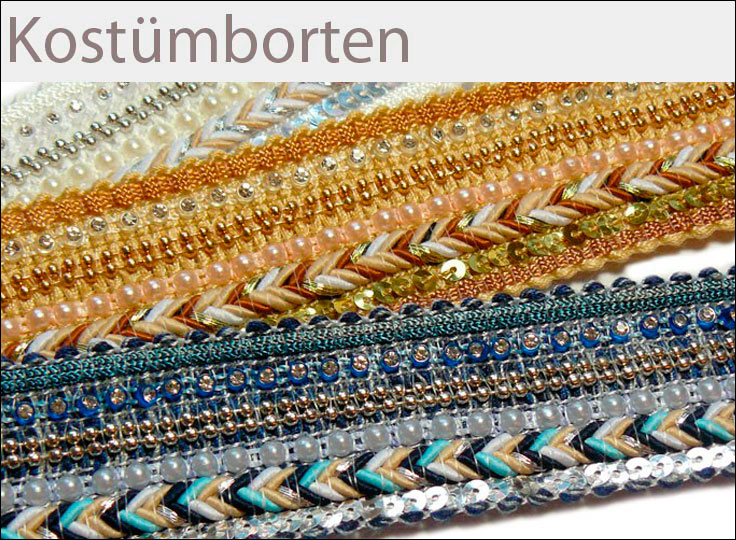 Kostümborten - Borten / Bänder
