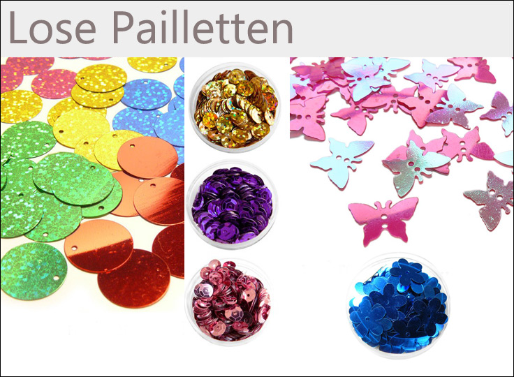 Pailletten günstig online kaufen auf paillettenshop.de