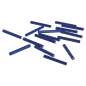 Preview: Glasstifte 20mm dunkel blau