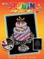 Preview: Sequin Art Orange Paillettenbilder Geburtstagstorte 1506