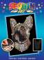 Preview: Sequin-Art Original Paillettenbilder Französische Bulldogge 1712