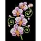 Preview: Sequin-Art Junior Paillettenbild Orchideen 1939