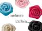 Preview: Satinrose ca. 2cm paillettenshop.de