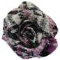 Preview: Ansteckblume "Scottish" ca. 7cm - paillettenshop.de