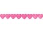 Preview: Herzborte "Vichy pink