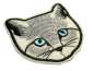 Preview: Stickmotiv Katzenkopf ca. 6,5x6,5cm