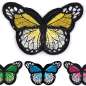Preview: Stickmotiv Schmetterling zum Aufbügeln 91093
