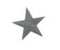 Preview: Stickmotiv Stern 4,5cm in grau