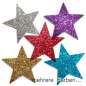 Preview: Glitter-Stern ca. 4cm