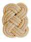 Preview: Baumwollknoten in Natur 4,7x3,5cm