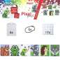 Preview: Pixel Spaß Bastel Set 30 Schlüsselanhänger 90068-63501