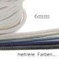 Preview: Baumwollkordel Flechtkordel 6mm