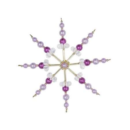 Bastelset Sternenzauber 12cm lila 0142-12165