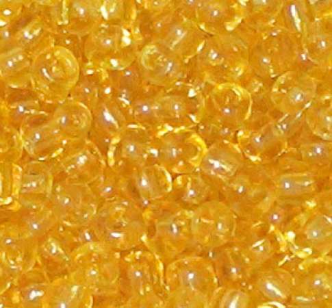 Rocailles 2mm transparent mittelbraun