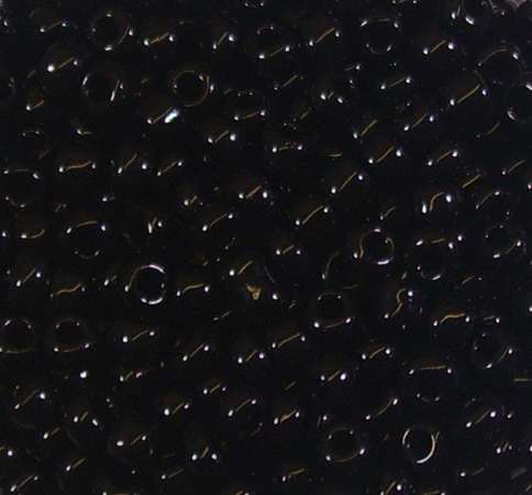 Rocailles 2,6mm opak schwarz