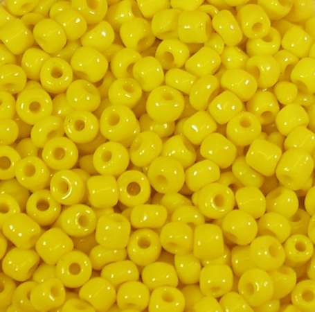 Rocailles 2,6mm opak gelb
