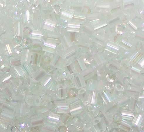 Glasstifte 2mm transparent irisierent kristall