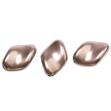 Renaissance-Chips 19x13mm kaschmir Wachsperlen Perlen Schmuckperlen