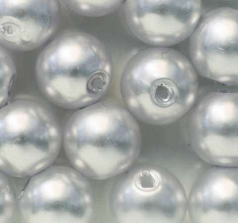 Wachsperlen 4mm hellblau