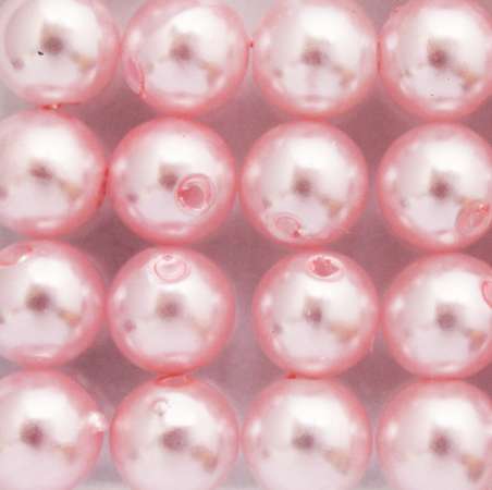 Wachsperlen 4mm rose