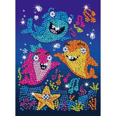 Sequin-Art Junior Paillettenbild Baby Haie 1924