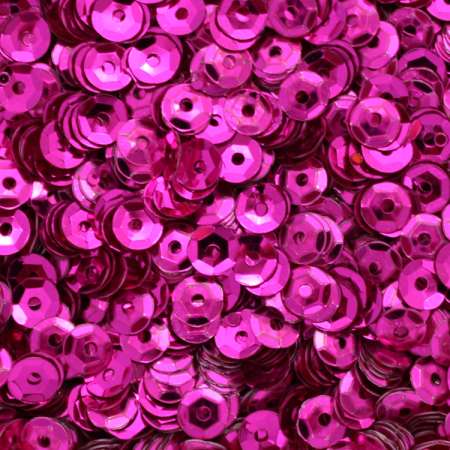 Pailletten gewölbt 5mm pink 40g im SB-Beutel 540033