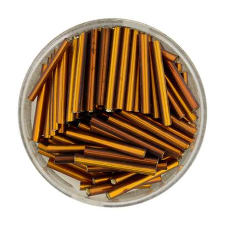 Glasstifte 15mm kupfer 13g in Dose