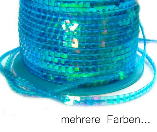 5mm quadratische Paillettenschnur