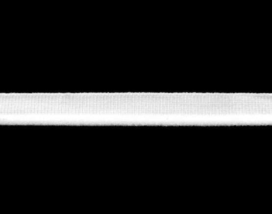 Elastische Paspel 10mm weiß