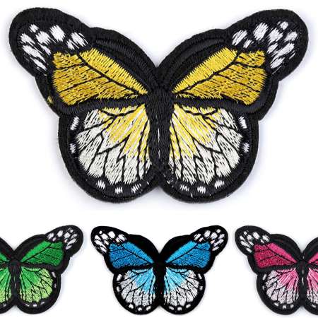Stickmotiv Schmetterling zum Aufbügeln 91093