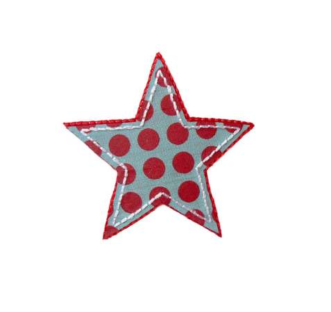 A-Punkte - grau/blau-rot