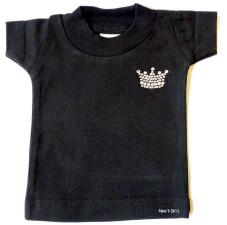 aufgebügelt auf einem Mini-T-Shirt