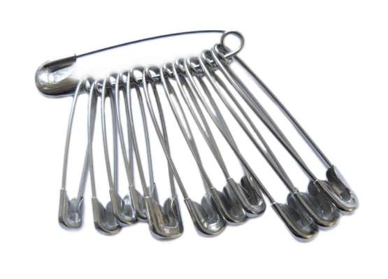 Sicherheitsnadeln-Set (12 Stück)