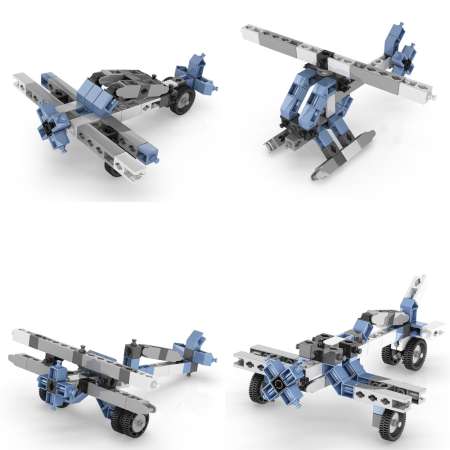 Engino Inventor Flugzeuge 12 in 1 Konstruktionsbaukasten 1233