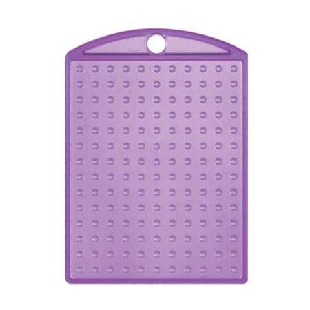 Pixel Medaillion Grundplatte violett 214003