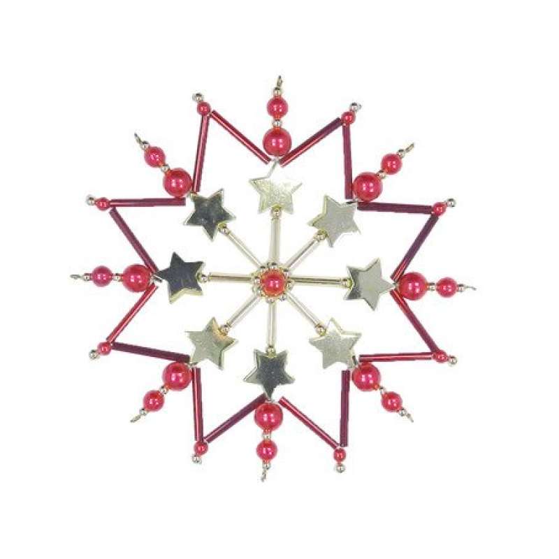 Bastelset Sternenzauber 12cm rot 0142-12235