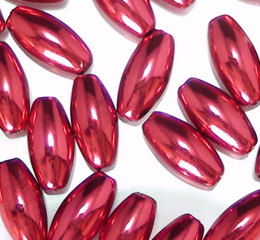 Metallic-Olive 8x4mm rot