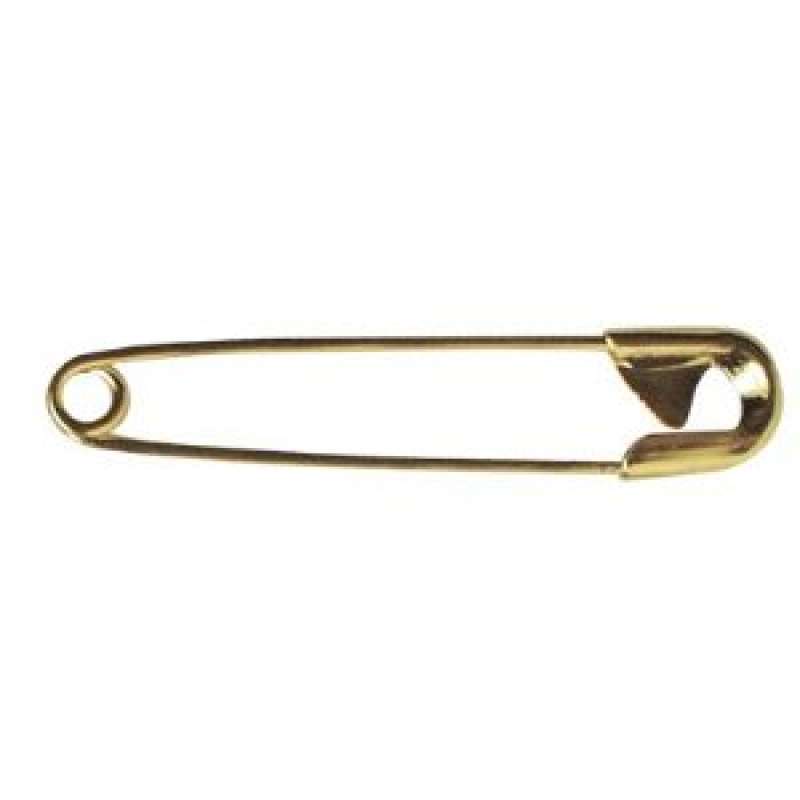 Sicherheitsnadeln 34mm gold 1230-3493
