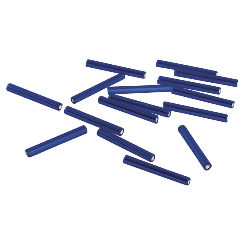 Glasstifte 20mm dunkel blau