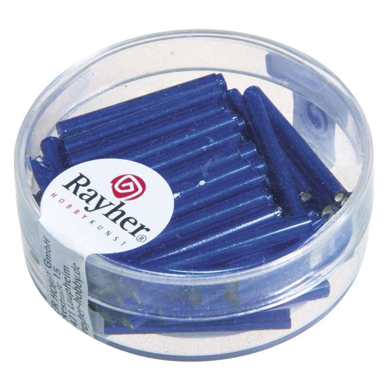 Glasstifte 20mm dunkel blau