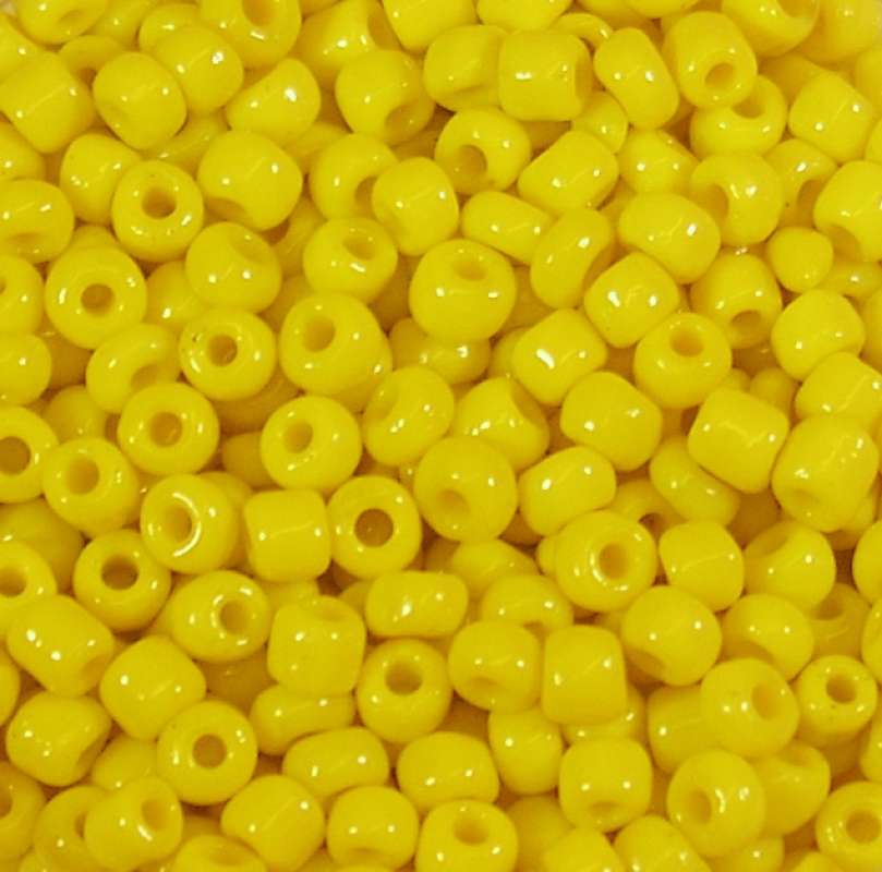 Rocailles 2,6mm opak gelb