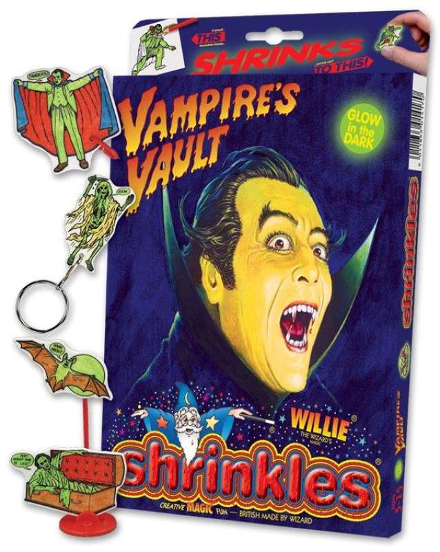 Shrinkles Bastel Box Vampire 1417 schrumpf basteln