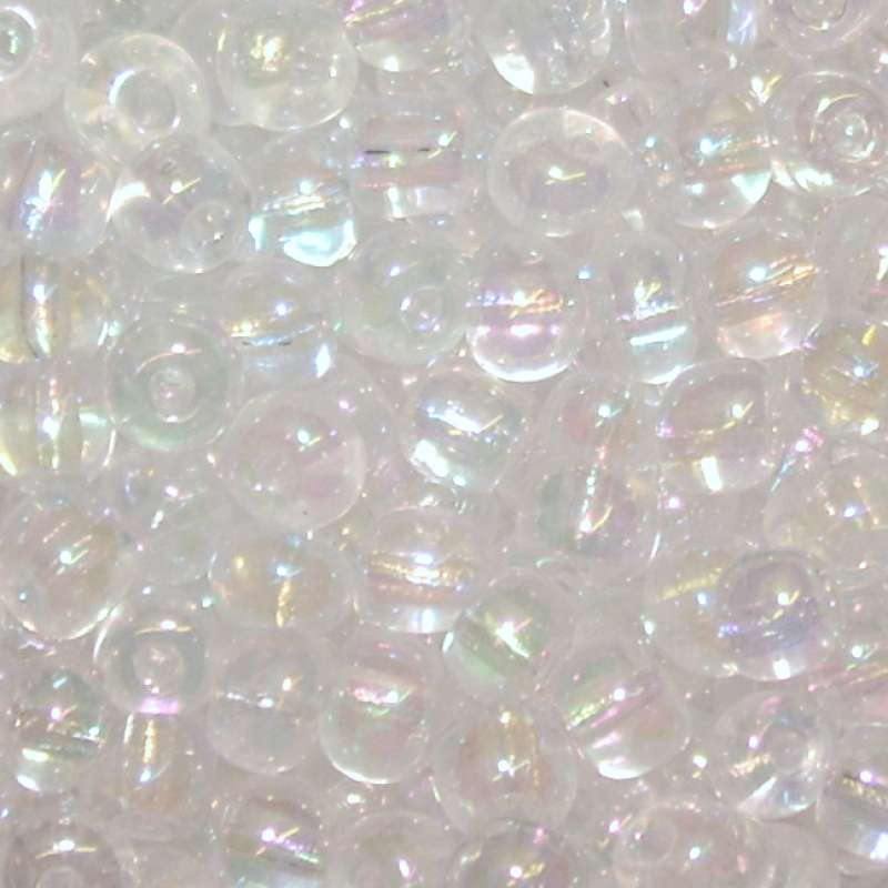 Rocailles 4mm transparent kristall
