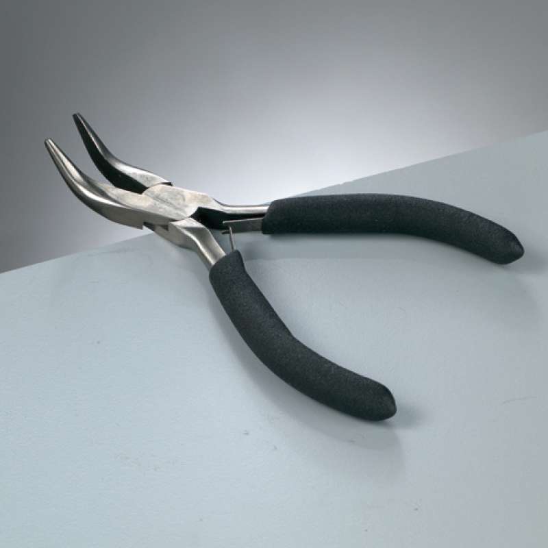 Haltezange gekrümmt 12cm 1802006