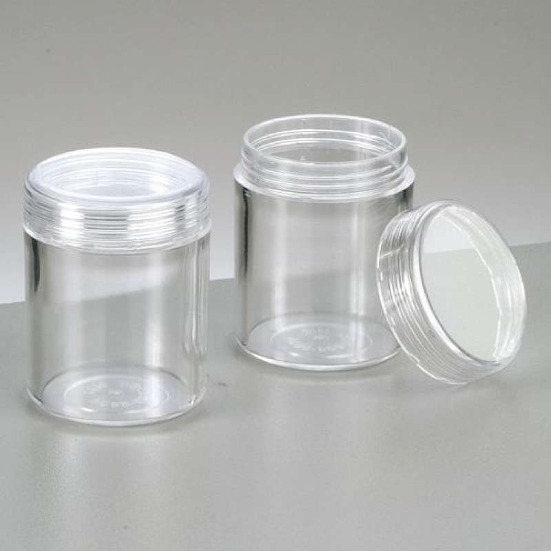 Kunststoffdose rund mit Schraubdeckel 3,9cm x 4,9cm 2243305e