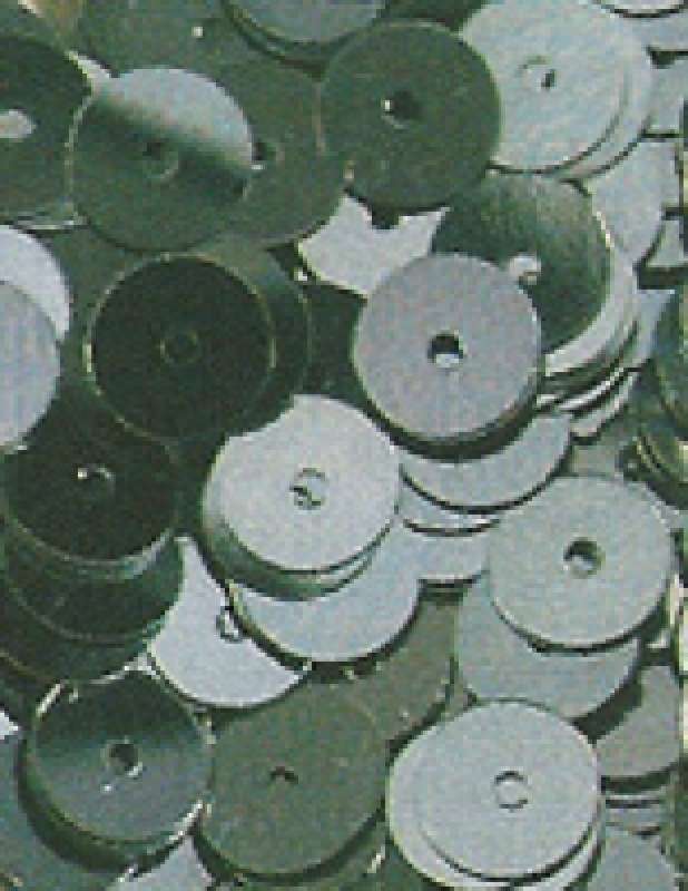 Pailletten glatt 6mm taubenblau 4000 Stück in SB-Box Detail