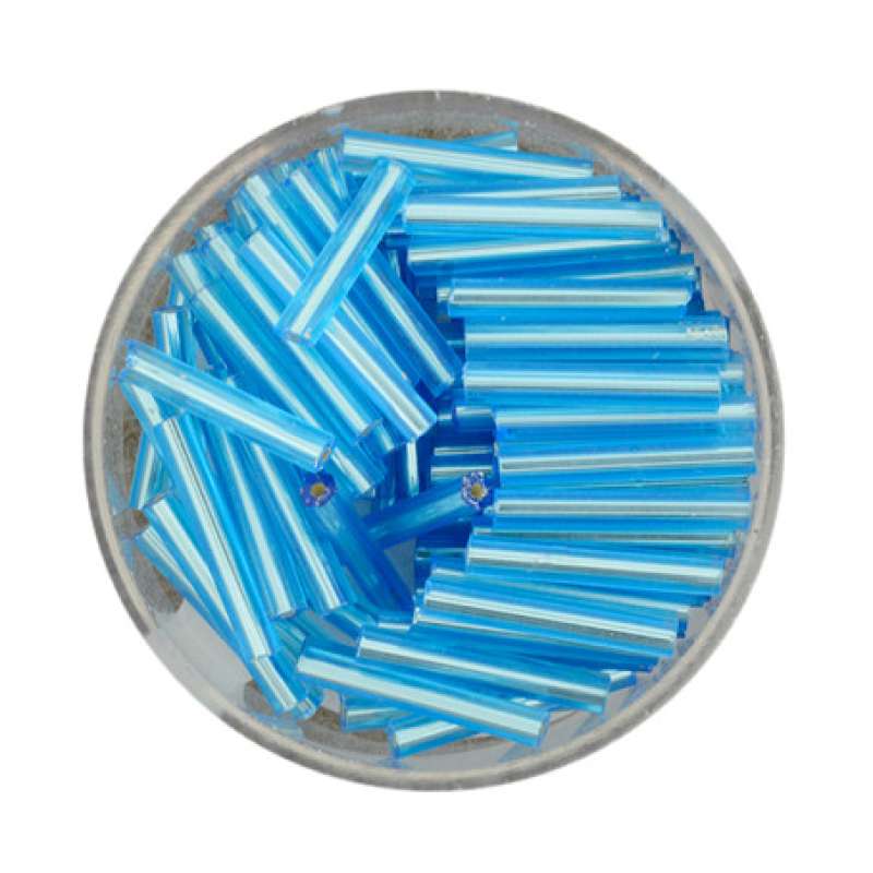 Glasstifte 15mm hellblau 13g in Dose
